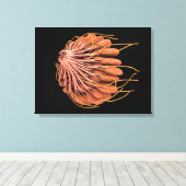 Conceptueel Afbeelding van de anatomie van de bors Canvas Afdruk (Insitu (Houten vloer))