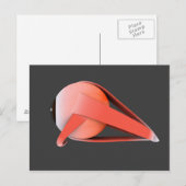 Conceptueel Afbeelding van de anatomie van de mens Briefkaart (Voorkant / Achterkant)