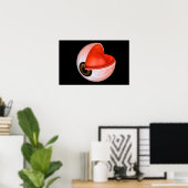 Conceptueel Afbeelding van de anatomie van de mens Poster (Thuiskantoor)