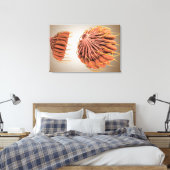 Conceptueel Afbeelding van de borstanatomie van he Canvas Afdruk (Insitu (Slaapkamer))