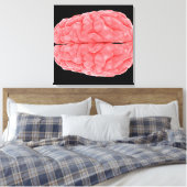 conceptueel Afbeelding van de menselijke hersenen Canvas Afdruk (Insitu (Slaapkamer))