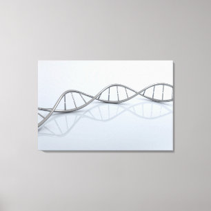 Conceptueel Afbeelding van DNA 1 Canvas Afdruk