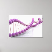 Conceptueel Afbeelding van DNA 4 Canvas Afdruk (Voorkant)