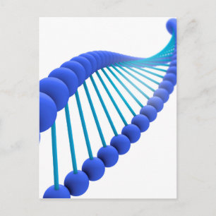 Conceptueel Afbeelding van DNA 5 Briefkaart