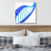 Conceptueel Afbeelding van DNA 5 Canvas Afdruk (Insitu (Slaapkamer))