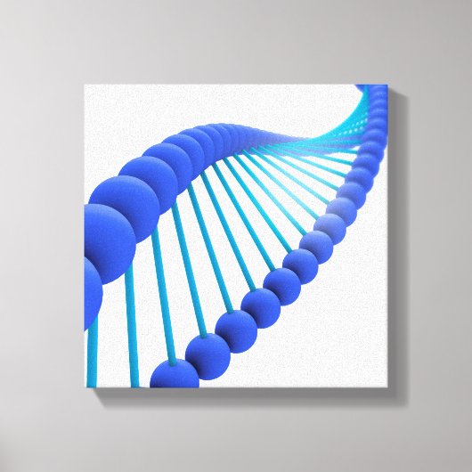 Conceptueel Afbeelding van DNA 5 Canvas Afdruk (Voorkant)