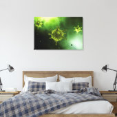 Conceptueel Afbeelding van het gemeenschappelijke  Canvas Afdruk (Insitu (Slaapkamer))