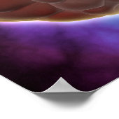 Conceptueel Afbeelding van het menselijk brein 6 Poster (Hoek)