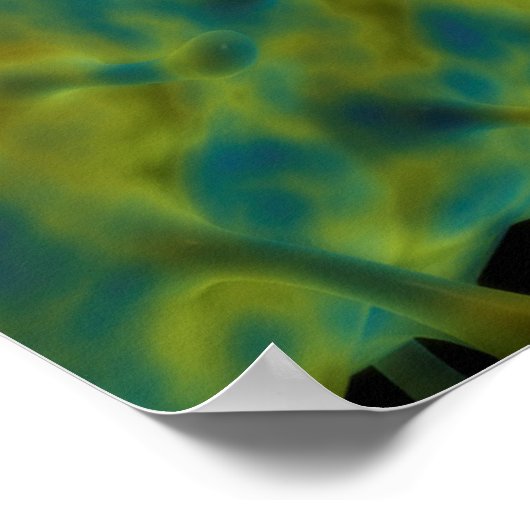 Conceptueel Afbeelding van het rabiësvirus 1 Poster (Hoek)