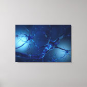 Conceptueel Afbeelding van Neuron 2 Canvas Afdruk (Voorkant)