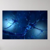 Conceptueel Afbeelding van Neuron 2 Poster (Voorkant)
