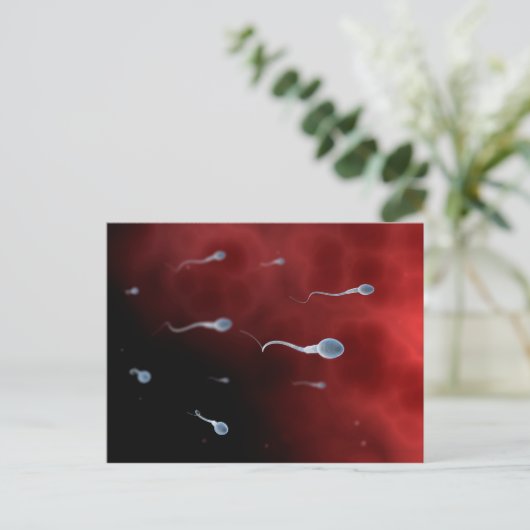 Conceptueel Afbeelding van spier- en skeletspieren Briefkaart (Staand voorkant)