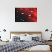 Conceptueel Afbeelding van spier- en skeletspieren Canvas Afdruk (Insitu (Slaapkamer))