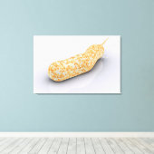 Conceptueel Afbeelding van Vibrio Cholerae 3 Canvas Afdruk (Insitu (Houten vloer))