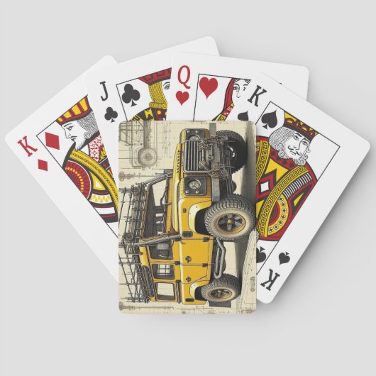 Conceptverdediger Pokerkaarten (Achterkant)