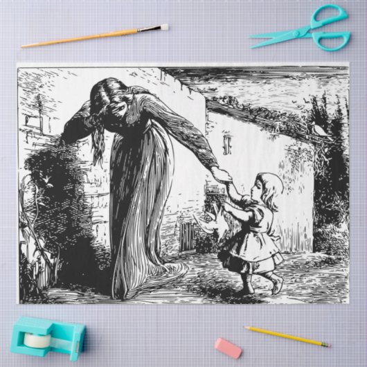 Concern - Vrouw en kind Tissuepapier (Craft)