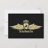 Concert Billet Bar Mitzvah Carte Réception (Dos)