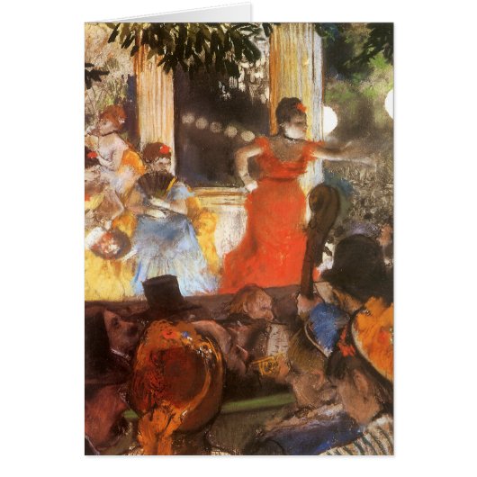 Concert Café aux Ambassadeurs par Edgar Degas (Devant)