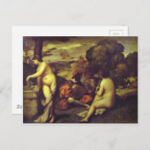 Concert Champetre van Titian Briefkaart (Voorkant / Achterkant)