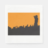 Concert Crowd Papieren servetten (Voorkant)