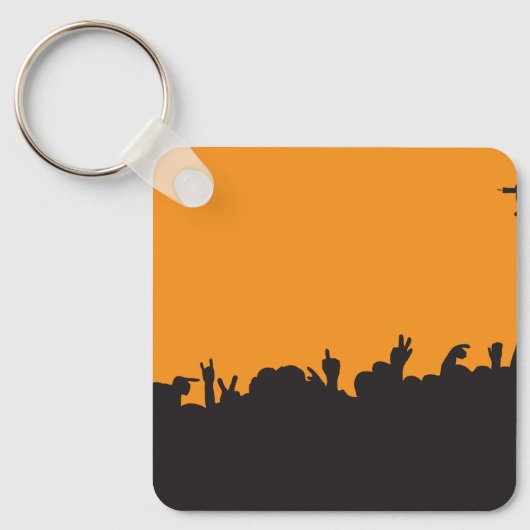 Concert Crowd Sleutelhanger (Voorkant)
