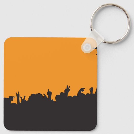 Concert Crowd Sleutelhanger (Achterkant)
