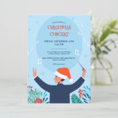 Concert de Noël Invitation bleue (Debout devant)