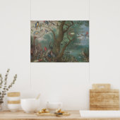 Concert d'oiseaux - Jan van Kessel Poster d'art (Cuisine)