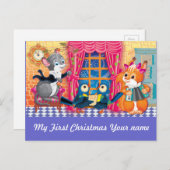 concert feestdagenkaart (Voorkant / Achterkant)