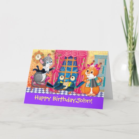 concert kaart (Voorkant)