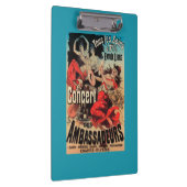 concert Poster op Avenue de Champs-Elysées Klembord (Rechts)