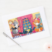 concert rechthoekige sticker (Envelop)