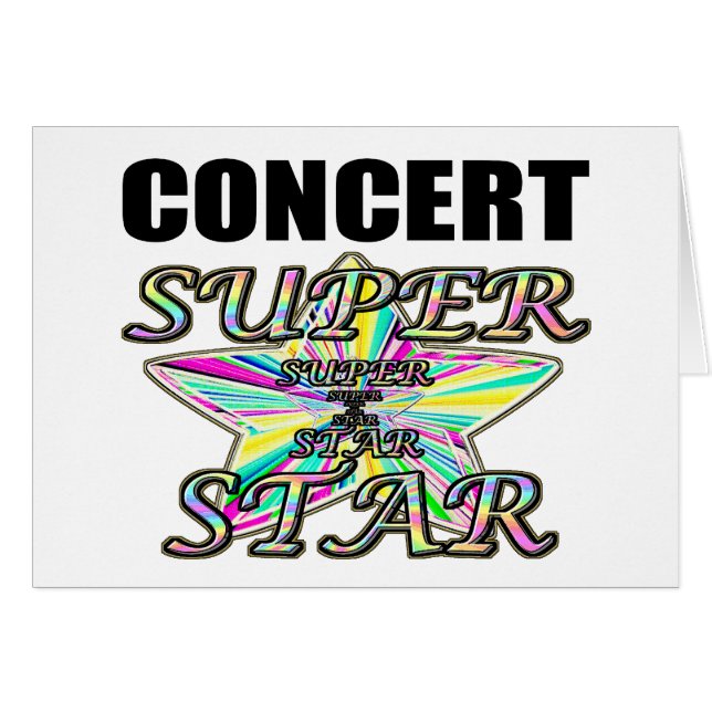 Concert Superstar (Voorkant Horizontaal)