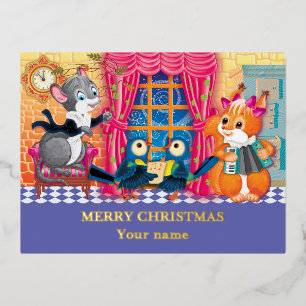 concert Young Animal Folie Feestdagen Briefkaart