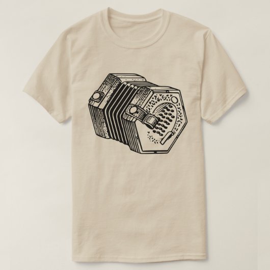Concertina T-shirt (Design voorkant)
