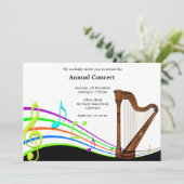 Concertmuziek Kaart (Staand voorkant)