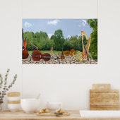 Concerto al Fresco Poster (Keuken)