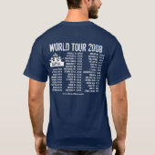 Concertour 2008 () t-shirt (Achterkant)
