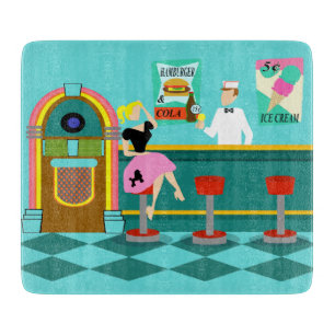 Concessieraad van Retro Soda Snijplank