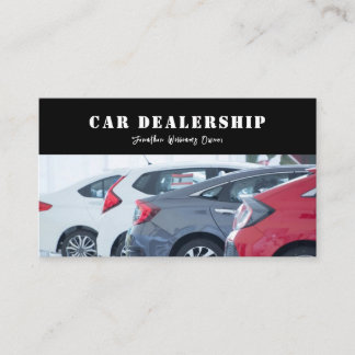 Concessionnaire automobile - Carte de visite assoc