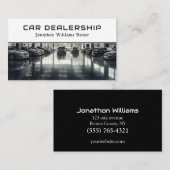 Concessionnaire automobile - Carte de visite assoc (Devant / Derrière)