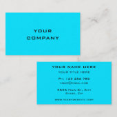 Concevez vos propres Cartes de visite Choisissez d (Devant / Derrière)