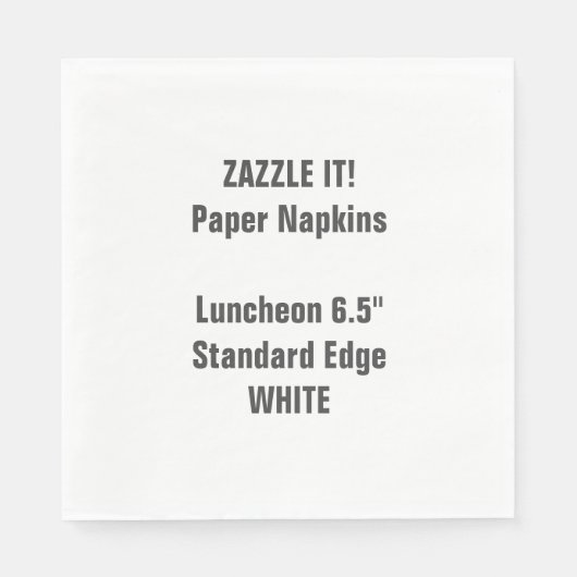 Concevez vos propres grandes serviettes en papier  (Devant)