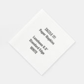 Concevez vos propres grandes serviettes en papier  (Coin)