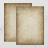 Concevez vos propres invitations en papier vintage (Devant / Derrière)