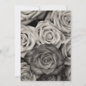 Concevez vos propres invitations Roses Modèle vier (Dos)