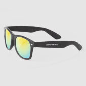 Concevez vos propres Lunettes de soleil de texte p (Gauche)