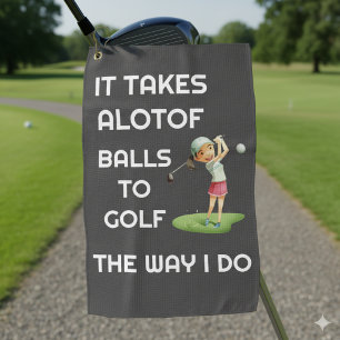 Concevez vos propres serviettes de golf personnali