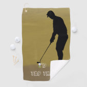 Concevez vos propres serviettes de golf Signature  (En situation)