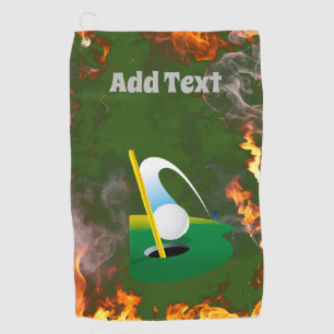 Concevez vos propres serviettes de golf uniques po